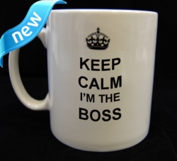 Keep Calm I'm the Boss Mug 11oz