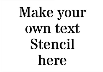 Sign Stencils